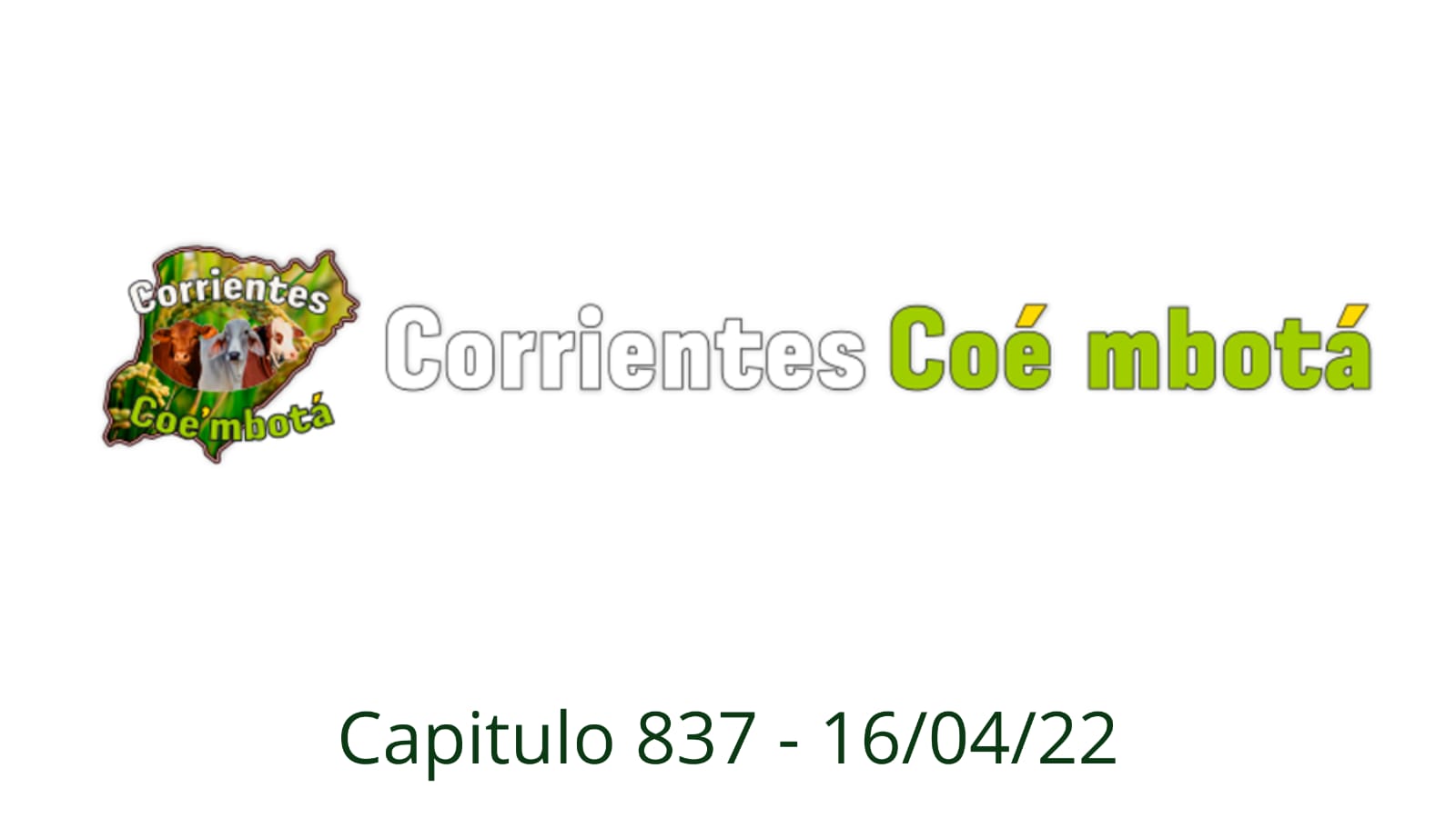 Corrientes Coé Mbotá N° 837 – 16/04/2022